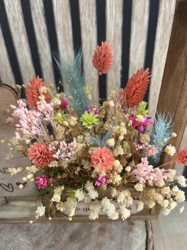 Marco Te Quiero Mamá con Flores Preservadas - Imagen 2